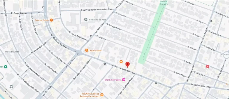 Localização da loja física Intra em São José dos Campos, próximo a urbanova, vila ema.